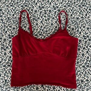 Hollister Red Camisole Top